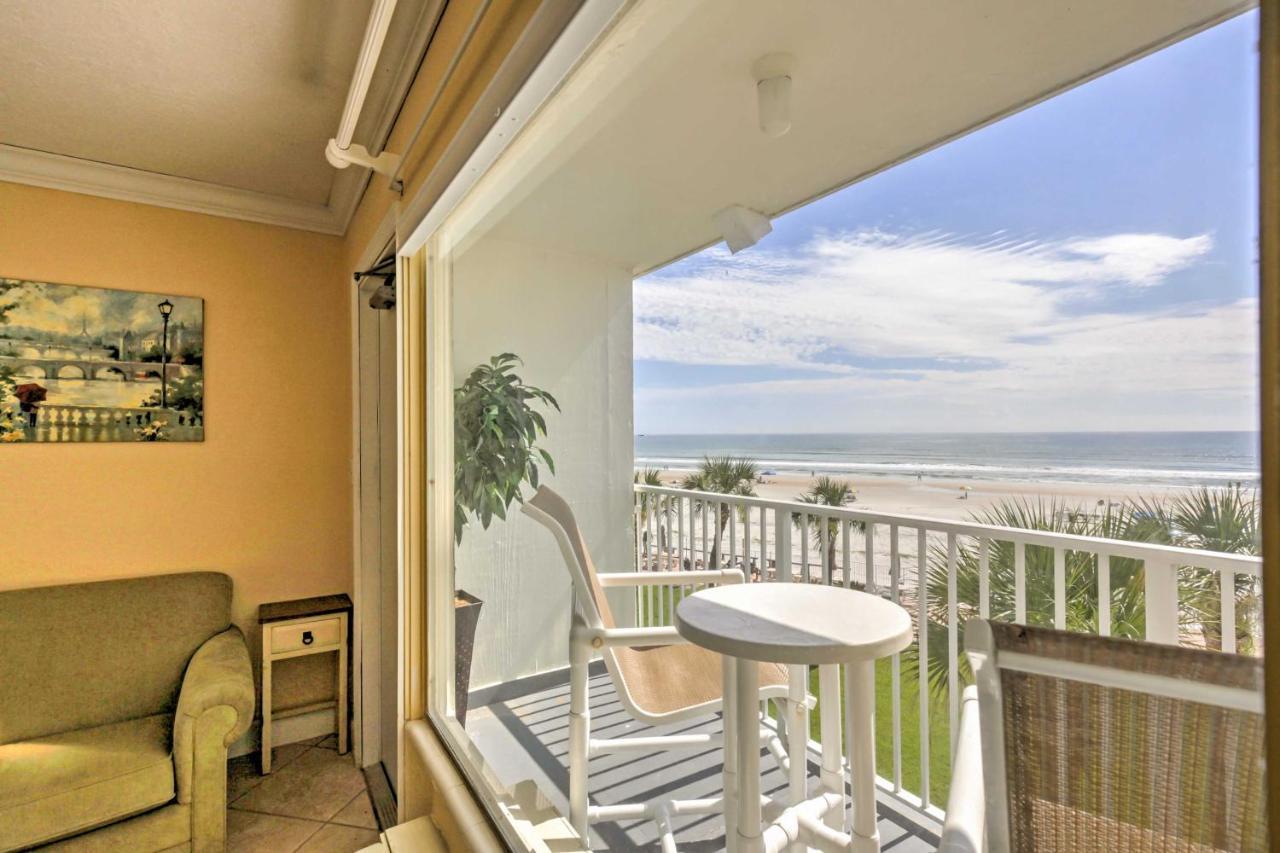 Daytona Beach Studio With Oceanfront Balcony And Pool! Eksteriør bilde
