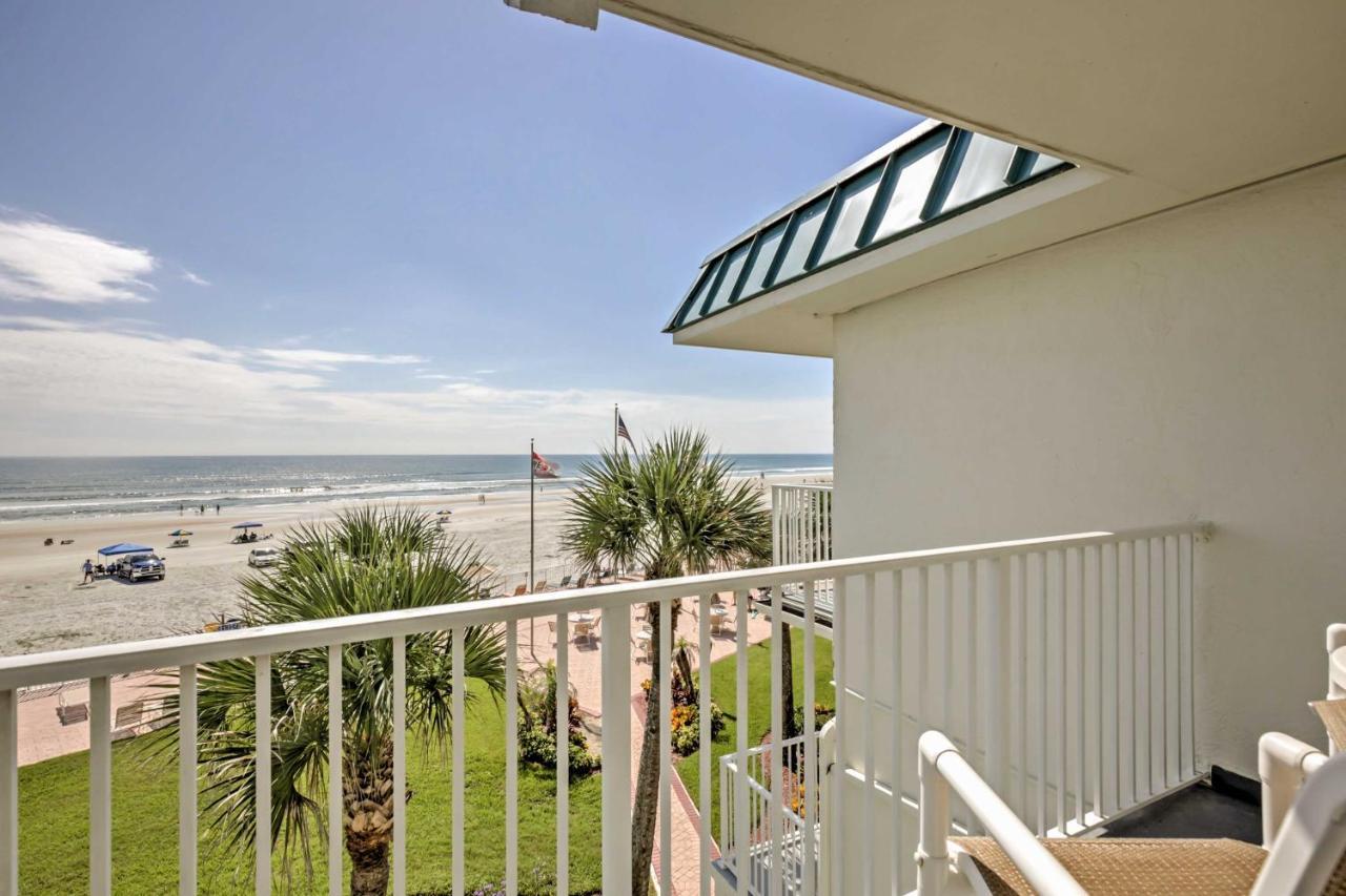Daytona Beach Studio With Oceanfront Balcony And Pool! Eksteriør bilde