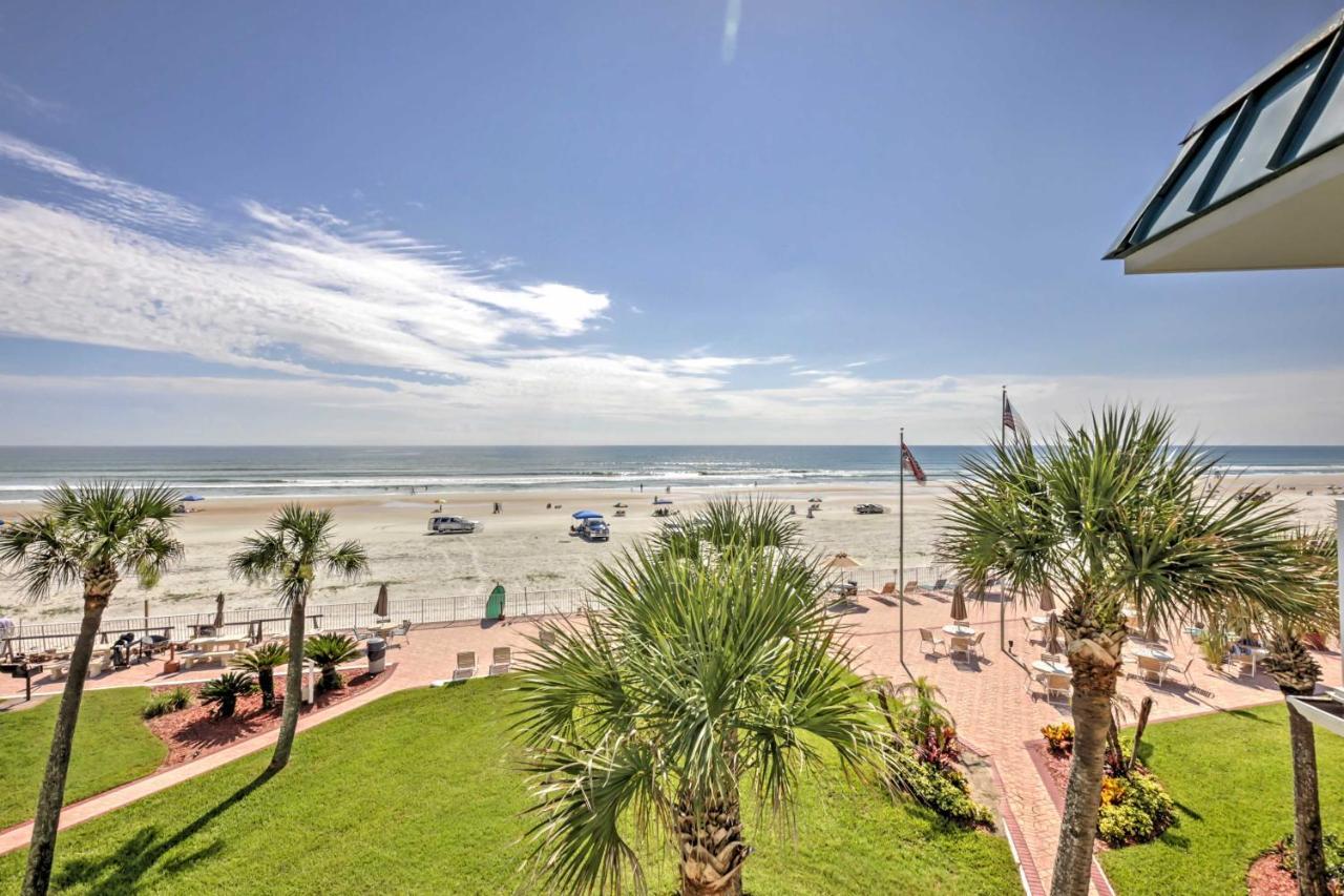 Daytona Beach Studio With Oceanfront Balcony And Pool! Eksteriør bilde