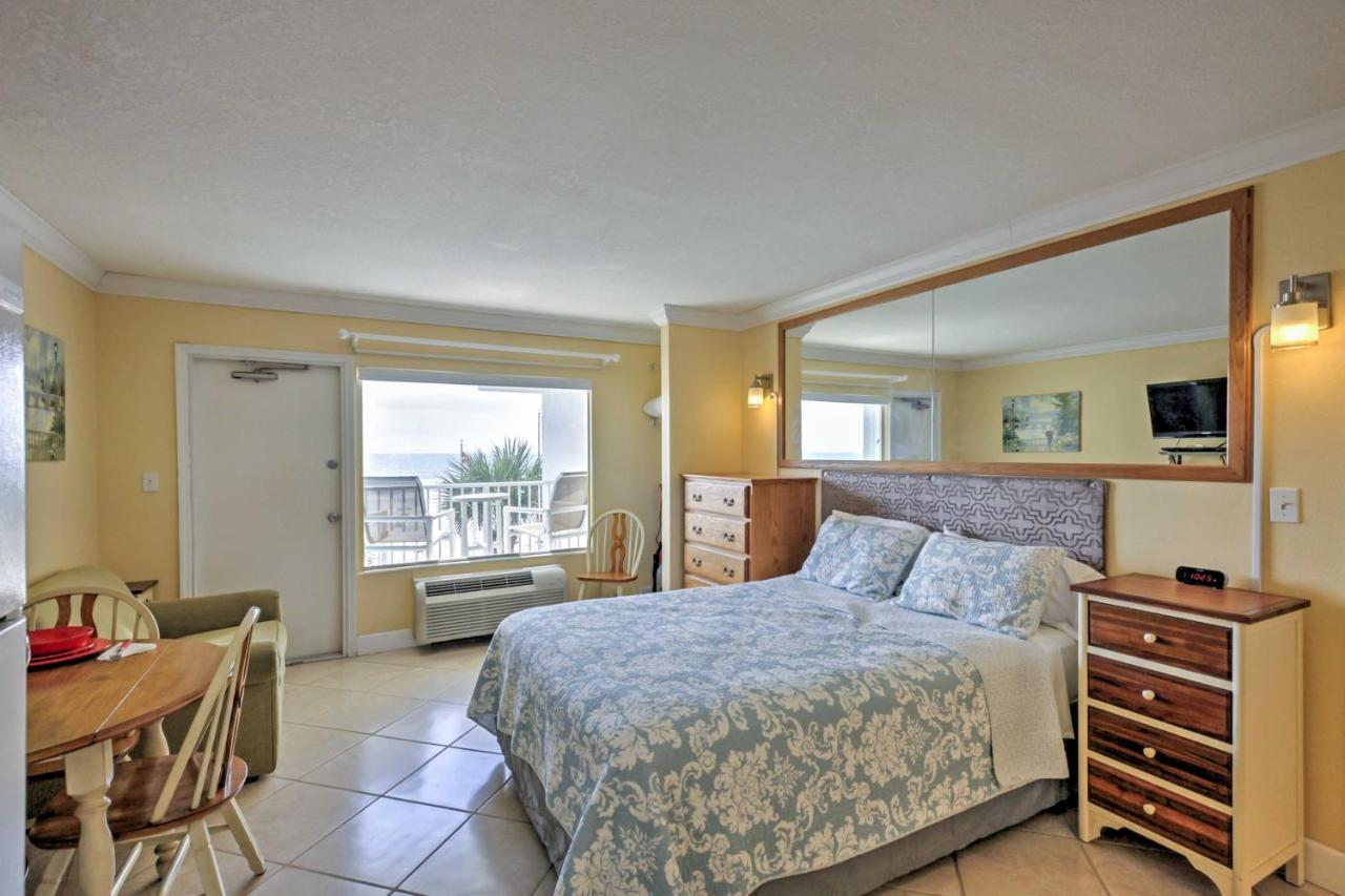 Daytona Beach Studio With Oceanfront Balcony And Pool! Eksteriør bilde