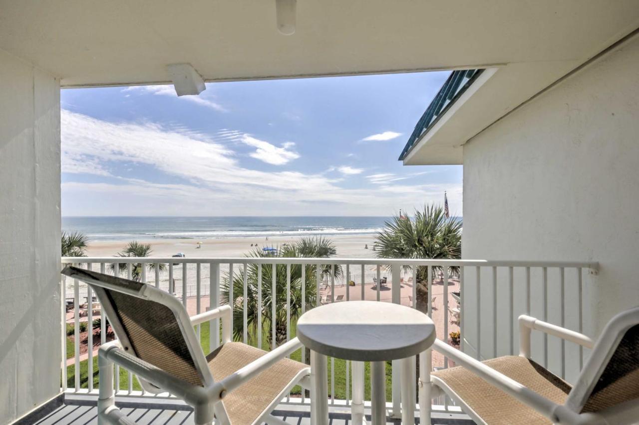 Daytona Beach Studio With Oceanfront Balcony And Pool! Eksteriør bilde